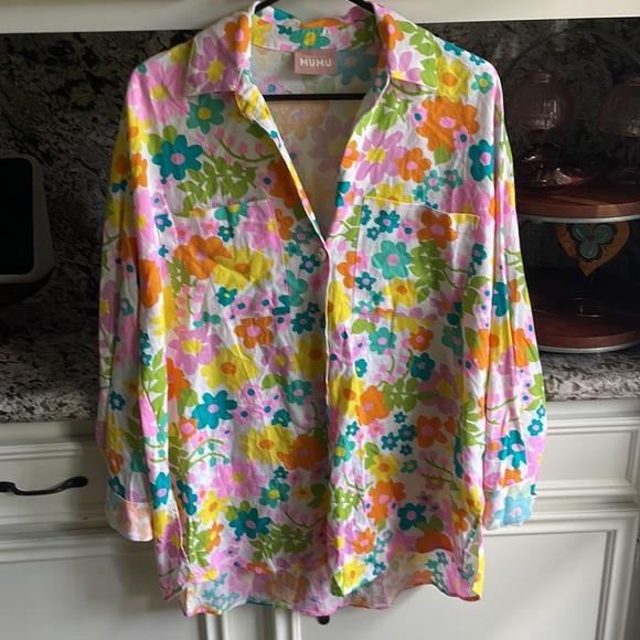 New Show Me Your Mumu Weekday Button Up - Picture 10 of 13